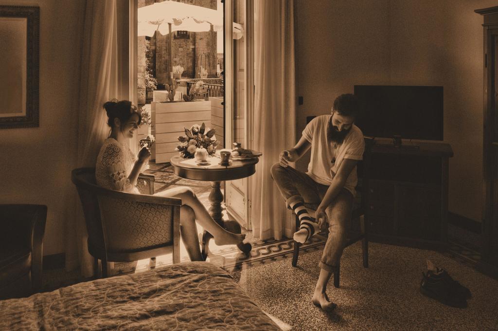 Palazzo Scarciglia - Dimora D'Epoca Bed & Breakfast มิแนร์วิโนดิเลชเช ภายนอก รูปภาพ